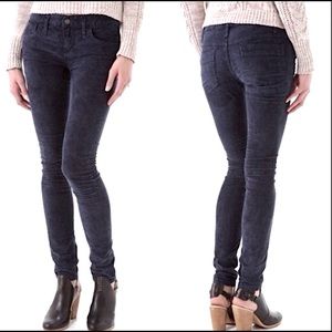 Free People Dark Blue Skinny Pants